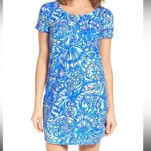Lily Pulitzer Tammy dress in Brilliant Blue Ceviche xs